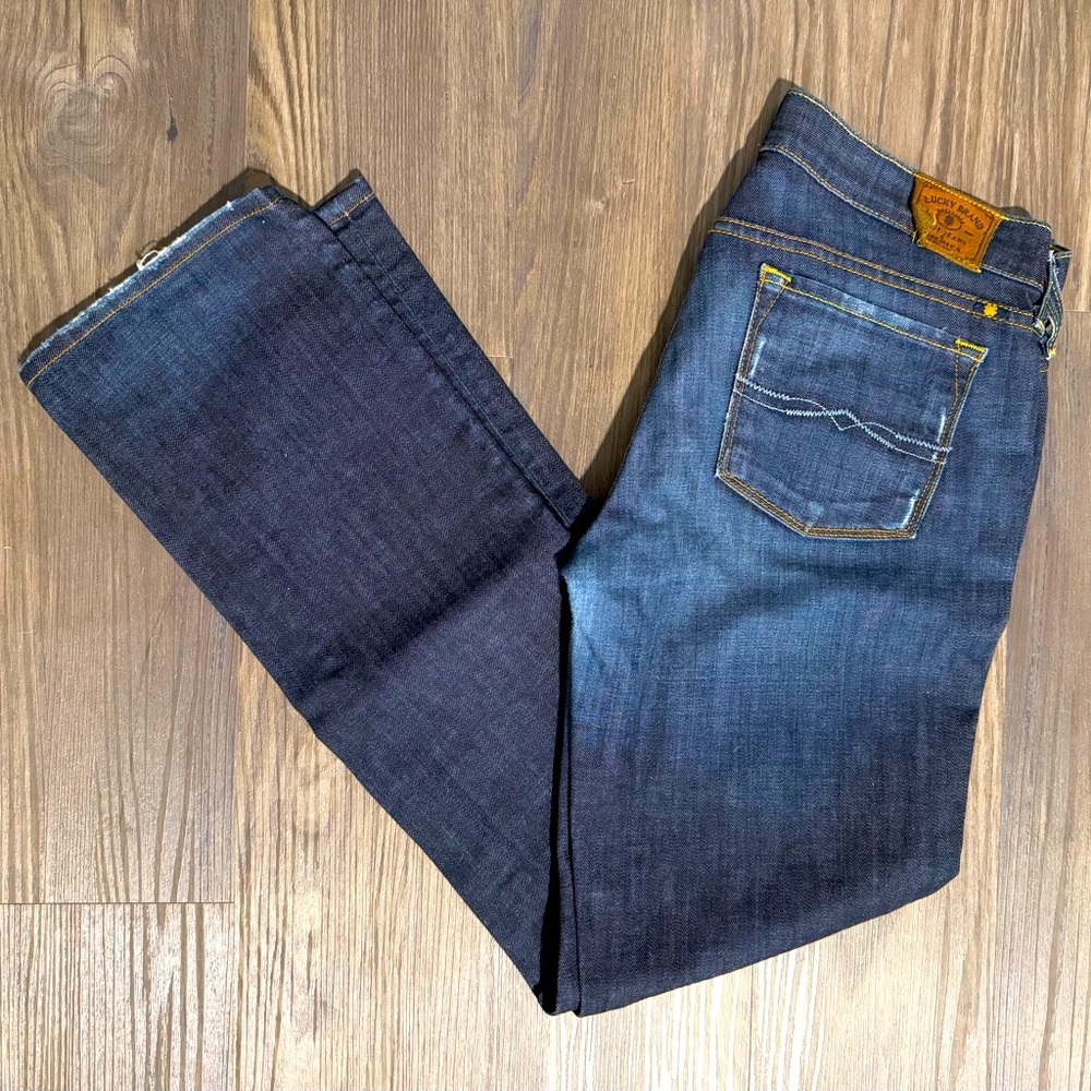 Lucky Brand - Zoe Straight Blue Jeans